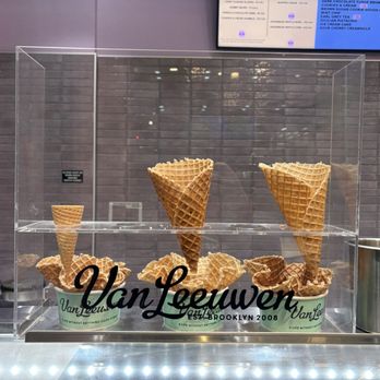Van Leeuwen - Cone sizes - Ice Cream & Frozen Yogurt Near Me - Arlington, Virginia Van Leeuwen - Cone sizes - Ice Cream & Frozen Yogurt Near Me - Arlington, Virginia