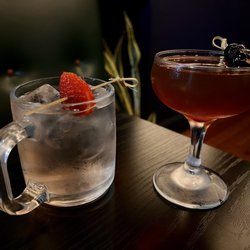 Doar Bros. - Tiger Style Clarified Nitro Punch & Doar Bros. Manhattan