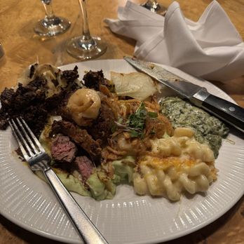 Jeff Ruby's Steakhouse - Lexington - Mac and cheese, cream spinach, brussel sprouts - Steakhouses Near Me - Lexington, Kentucky Jeff Ruby's Steakhouse - Lexington - Mac and cheese, cream spinach, brussel sprouts - Steakhouses Near Me - Lexington, Kentucky