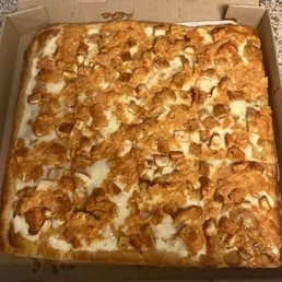 Chicken parmigiana Sicilian pie with vodka sauce