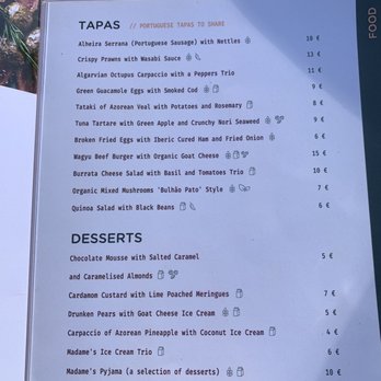Madame Petisca Restaurant - Menu - Portuguese Near Me - Lisbon, 11