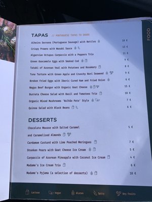 Menu photo 2 Madame Petisca Restaurant Lisbon, 11