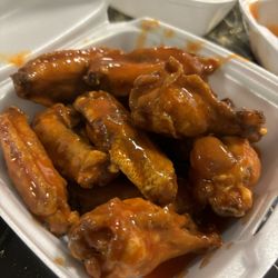 Sauced - Very spicy and tasty. Addictive flavor