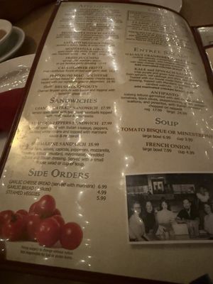 Menu photo 3 Domenico's Belmont Shore Long Beach, CA
