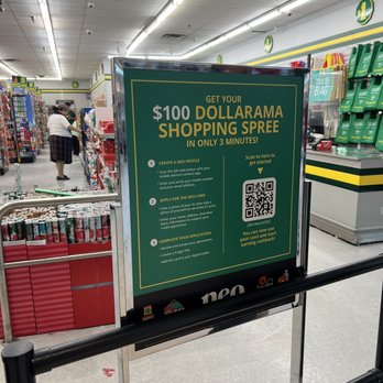 Dollarama - Dollarama - signage - Discount Store Near Me - Mississauga, Ontario