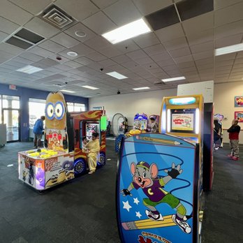 Chuck E. Cheese - The first section by the party area - Pizza Near Me - Kent, Washington
