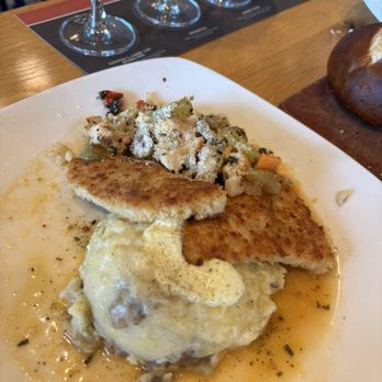Cooper’s Hawk Winery & Restaurant - Chicken Giardiniera Parmesan-Breaded Chicken, House-Made Pickled Vegetables, (wasbi potatoes) - Wine Tasting Room Near Me - Virginia Beach, Virginia Cooper’s Hawk Winery & Restaurant - Chicken Giardiniera Parmesan-Breaded Chicken, House-Made Pickled Vegetables, (wasbi potatoes) - Wine Tasting Room Near Me - Virginia Beach, Virginia