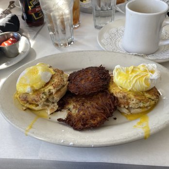 Coastal Kitchen - Crab cake Benedict - Seafood Near Me - Saint Simons Island, Georgia