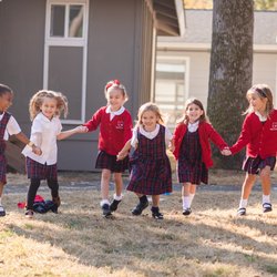 Summit Classical Christian School - Summit students at recess