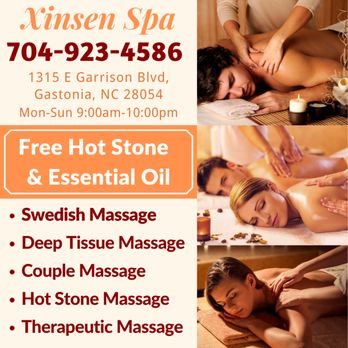 Xinsen Spa - Walk-in & Appointment Welcome - Massage Near Me - Gastonia, North Carolina