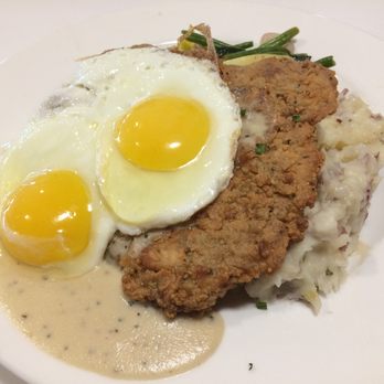 1st City Cafe - 44 Farms country fried steak, mashed potatoes, sautéed veggies, two eggs - Cafes Near Me - Nacogdoches, Texas 1st City Cafe - 44 Farms country fried steak, mashed potatoes, sautéed veggies, two eggs - Cafes Near Me - Nacogdoches, Texas