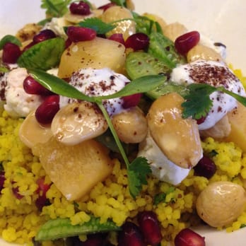Manhattan Beach Post - Pomegranate couscous salad - New American Near Me - Manhattan Beach, California Manhattan Beach Post - Pomegranate couscous salad - New American Near Me - Manhattan Beach, California