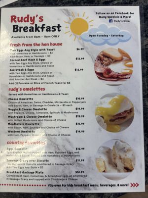 Menu photo 2 Rudy's Medina, NY