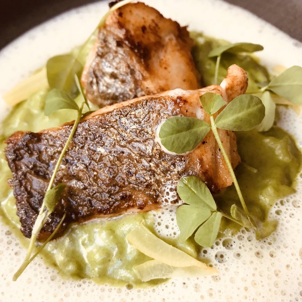 Sea Bass Fish Entree
