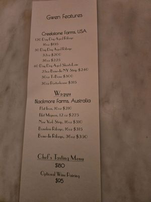 Menu photo 3 Gwen Los Angeles, CA Menu photo 3 Gwen Los Angeles, CA