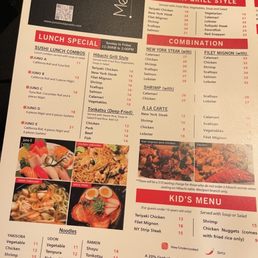 Menu Menu