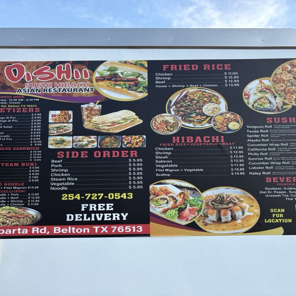 Oishii - Menu - Food Trucks Near Me - Belton, Texas Oishii - Menu - Food Trucks Near Me - Belton, Texas