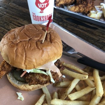 The Cookshack - Chicken sandwich with dragon fries - Chicken Shop Near Me - Fort Worth, Texas The Cookshack - Chicken sandwich with dragon fries - Chicken Shop Near Me - Fort Worth, Texas