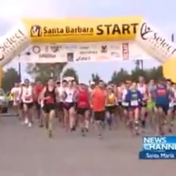 Santa Barbara International Marathon - At the start of the 2013 marathon