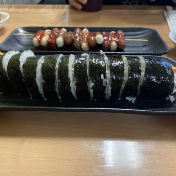 Choi's Restaurant - A3. Gimbap and A12. Sotteok Sotteok - Korean Near Me - College Station, Texas