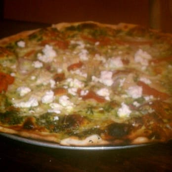 Kaos Pizzeria - Chicken pesto pizza - Pizza Near Me - Denver, Colorado