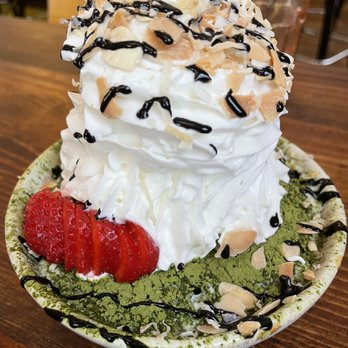 Bar Peached - Matcha bingsu - Cocktail Bars Near Me - Austin, Texas Bar Peached - Matcha bingsu - Cocktail Bars Near Me - Austin, Texas
