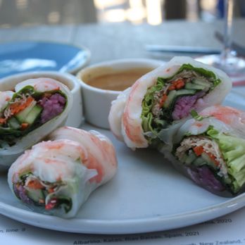 Oceanic - Shrimp Summer Roll - Seafood Near Me - Pompano Beach, Florida Oceanic - Shrimp Summer Roll - Seafood Near Me - Pompano Beach, Florida