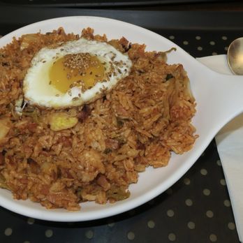 Bab Plus Korean Restaurant - kimchi fried rice - Korean Near Me - Urbana, Illinois