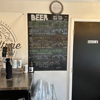 Polyculture Brewing - a blackboard with a menu on it - Brewpubs Near Me - Croydon, New Hampshire Polyculture Brewing - a blackboard with a menu on it - Brewpubs Near Me - Croydon, New Hampshire