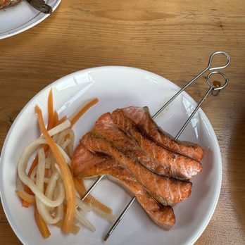 Strange Fellows Brewing - Salmon Skewer - Breweries Near Me - Vancouver, British Columbia Strange Fellows Brewing - Salmon Skewer - Breweries Near Me - Vancouver, British Columbia