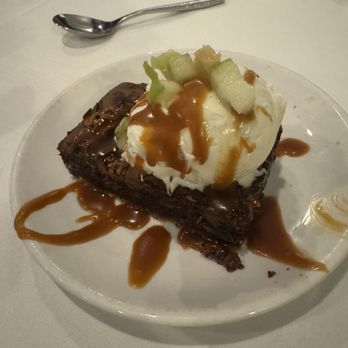 Las Brisas - Pretzel crusted brownie - Steakhouses Near Me - Lubbock, Texas