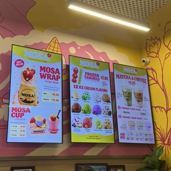 MOSA! - Menu - Ice Cream & Frozen Yogurt Near Me - Honolulu, Hawaii MOSA! - Menu - Ice Cream & Frozen Yogurt Near Me - Honolulu, Hawaii