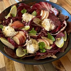Cast Iron Kitchen Nashville - Radicchio, Apple & Prosciutto Salad