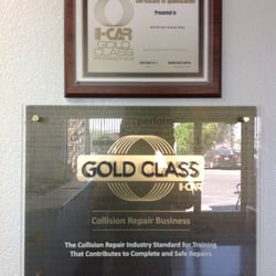 M & M Paint & Body Shop - We are GOLD class, and we are the only ones in the imperial valley, if somebody else claims they are, look for this.