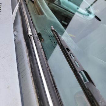 Amigo Glass - smashed lock strip connector, ruined gasket and lock strip - Auto Glass Services Near Me - Beaverton, Oregon Amigo Glass - smashed lock strip connector, ruined gasket and lock strip - Auto Glass Services Near Me - Beaverton, Oregon