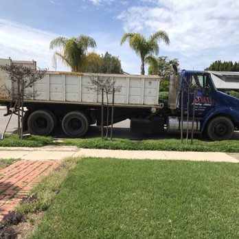M & M Hauling and Bobcat - The truck Mike used to transport the dirt he removed. - Dumpster Rental Near Me - Lakeside, California