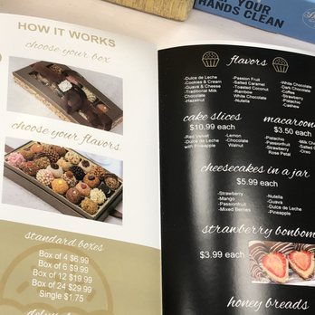 Brigadeiros Boutique - a menu and price list - Desserts Near Me - Miami Lakes, Florida