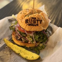 The Rusty Melon - Hawaiian Burger