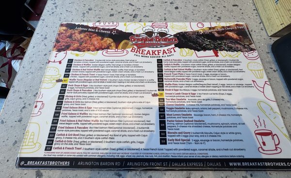 Menu photo 1 Breakfast Brothers Dallas, TX Menu photo 1 Breakfast Brothers Dallas, TX