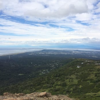 Flattop Mountain Trail - Taken from about a third of the way up, toward Anchorage. - Hiking Near Me - Anchorage, Alaska