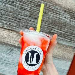 Mudslingers Drive Thru Coffee - Frozen Strawberry Energy Lemonade