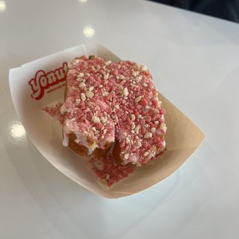 Yonutz -Henderson - Strawberry Shortcake SMASHED Donut. - Donuts Near Me - Henderson, Nevada Yonutz -Henderson - Strawberry Shortcake SMASHED Donut. - Donuts Near Me - Henderson, Nevada