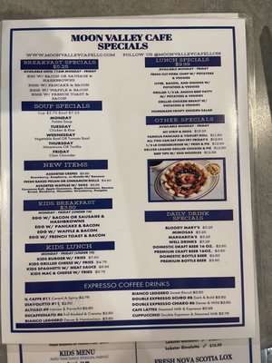 Menu photo 5 Moon Valley Cafe Phoenix, AZ