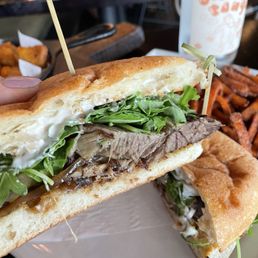 Beef Short Rib Sandwich
