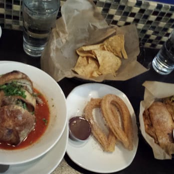 Xoco - Chips, goat and ahogaga torta, churros - Mexican Near Me - Chicago, Illinois Xoco - Chips, goat and ahogaga torta, churros - Mexican Near Me - Chicago, Illinois