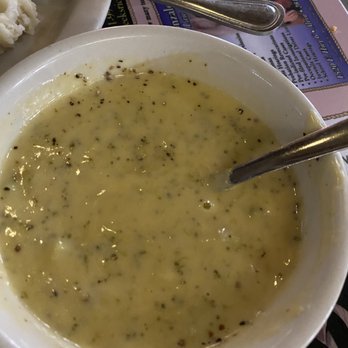 Joe's Barbeque - Bland broccoli, cheese soup. Added ALOT of pepper and it was better - Barbeque Near Me - Alvin, Texas