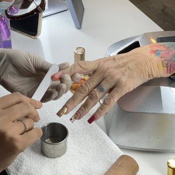 Vicky’s Nails & Spa - Custom design in progress -- we create unique looks to match your personal style. - Nail Salons Near Me - Hemet, California Vicky’s Nails & Spa - Custom design in progress -- we create unique looks to match your personal style. - Nail Salons Near Me - Hemet, California