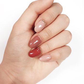 Lipstick Mixtapes - Hard gel + tips on broken nails - Nail Technicians Near Me Lipstick Mixtapes - Hard gel + tips on broken nails - Nail Technicians Near Me