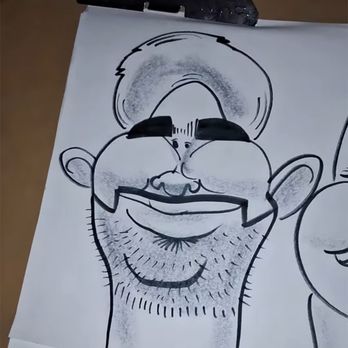 Live Caricatures - Cool dudes get cool cartoons! - Caricatures Near Me - Bellflower, California