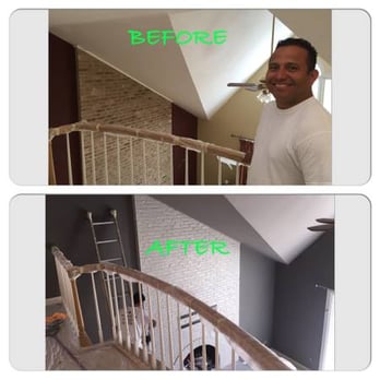 Rivera painting crew - Before and after - Painters Near Me Rivera painting crew - Before and after - Painters Near Me